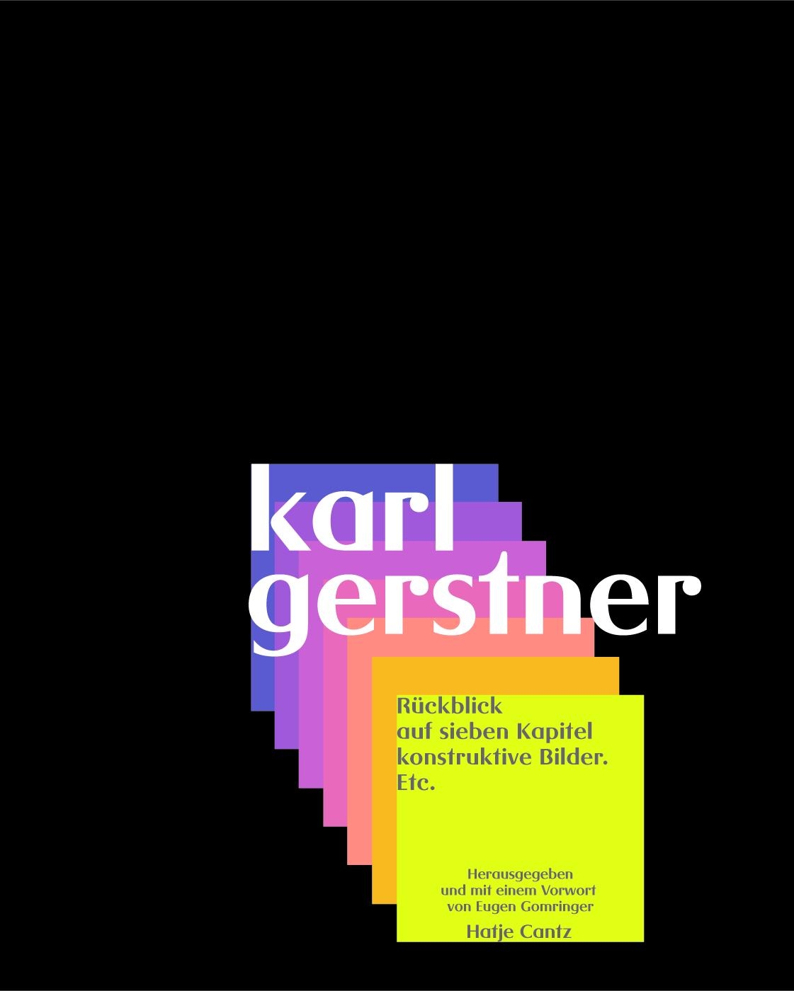 Karl Gerstner Graphic Design 洋書 Karl Gerstner: Review of 5 x 10 Years of Graphic Design [English