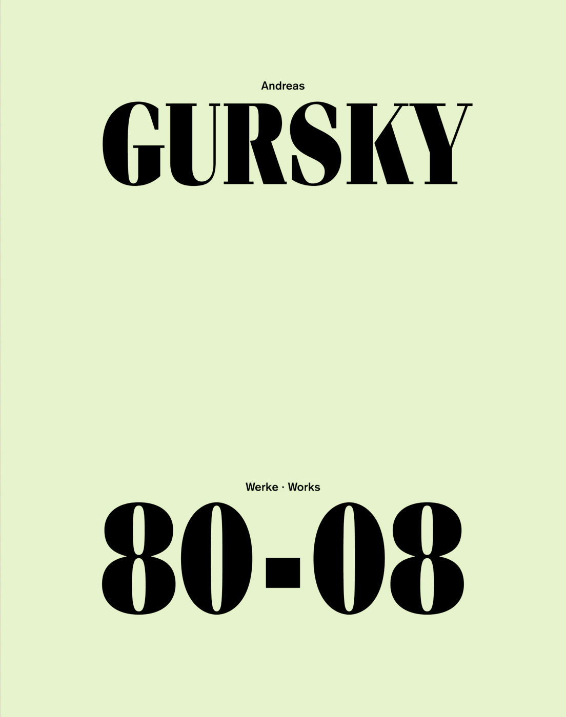 Andreas Gursky | Hatje Cantz Verlag
